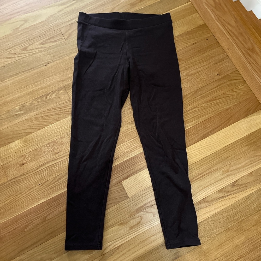 Brown Cotton Leggings